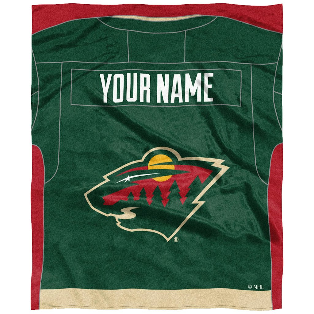 Minnesota Wild 50" x 60" Silk Touch Throw: $69.99 Minnesota Wild 50" x 60" Silk Touch Throw: $69.99