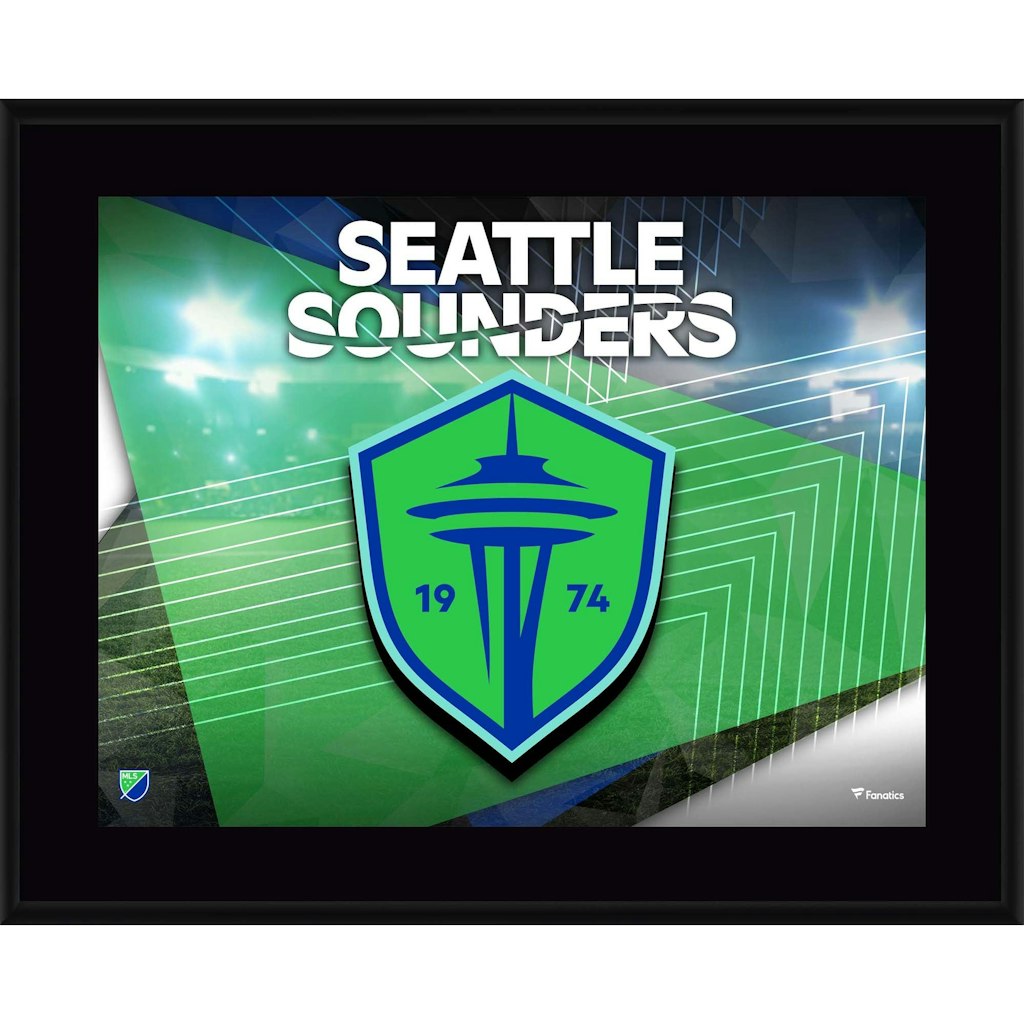 Seattle Sounders FC 10.5" x 13" Sublimated Team Logo Plaque: $29.99 Seattle Sounders FC 10.5" x 13" Sublimated Team Logo Plaque: $29.99