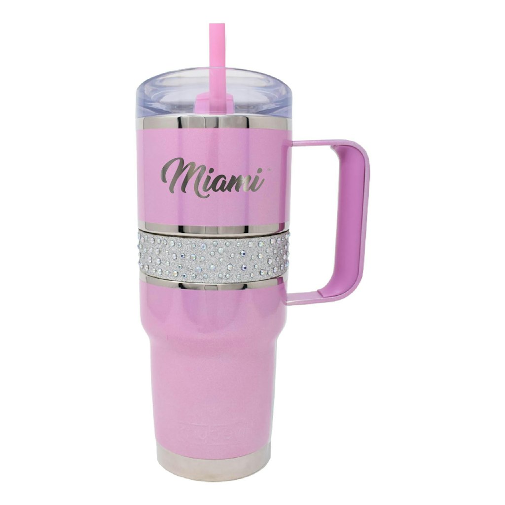 MyBevi 32oz. Miami Hurricanes Rhinestone Hollywood Travel Mug: $52.99 MyBevi 32oz. Miami Hurricanes Rhinestone Hollywood Travel Mug: $52.99