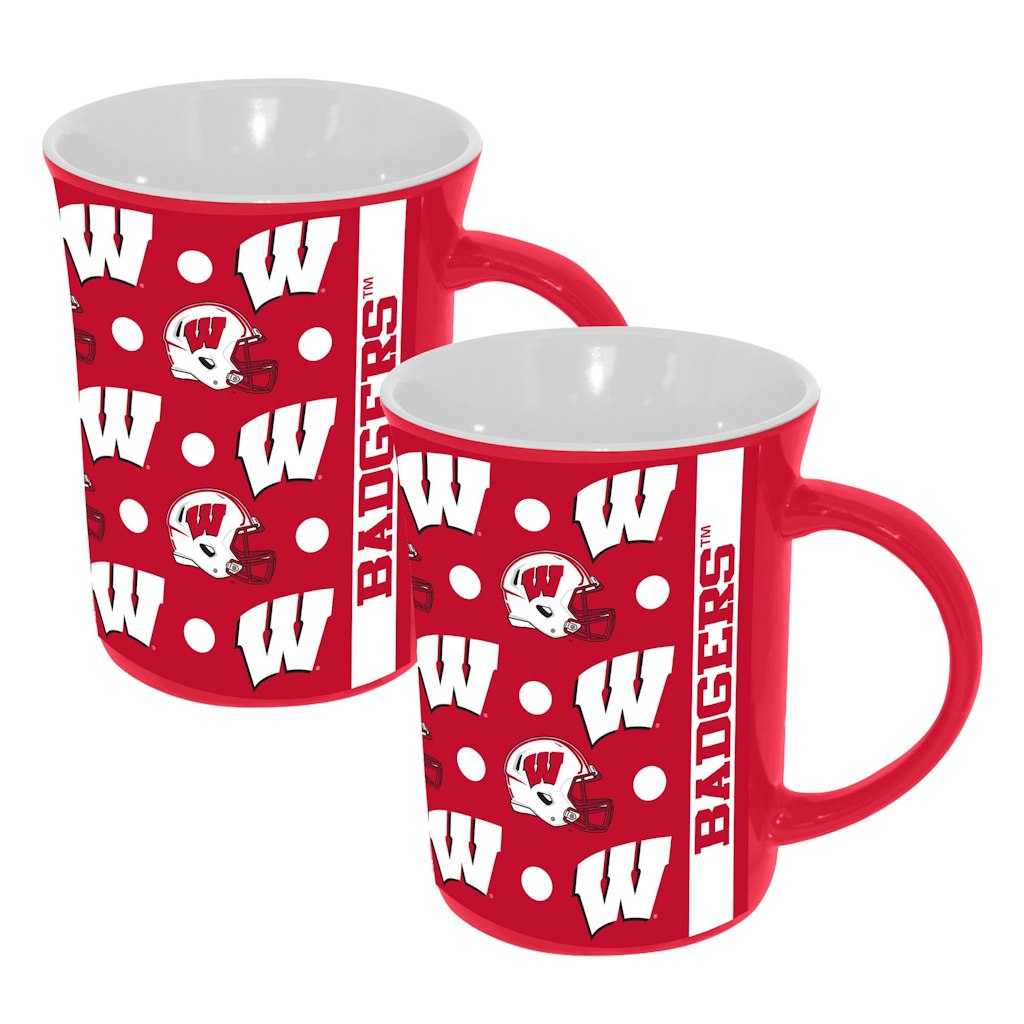 The Memory Company Wisconsin Badgers 15oz Ceramic Mugs 2-Pack: $49.99 The Memory Company Wisconsin Badgers 15oz Ceramic Mugs 2-Pack: $49.99