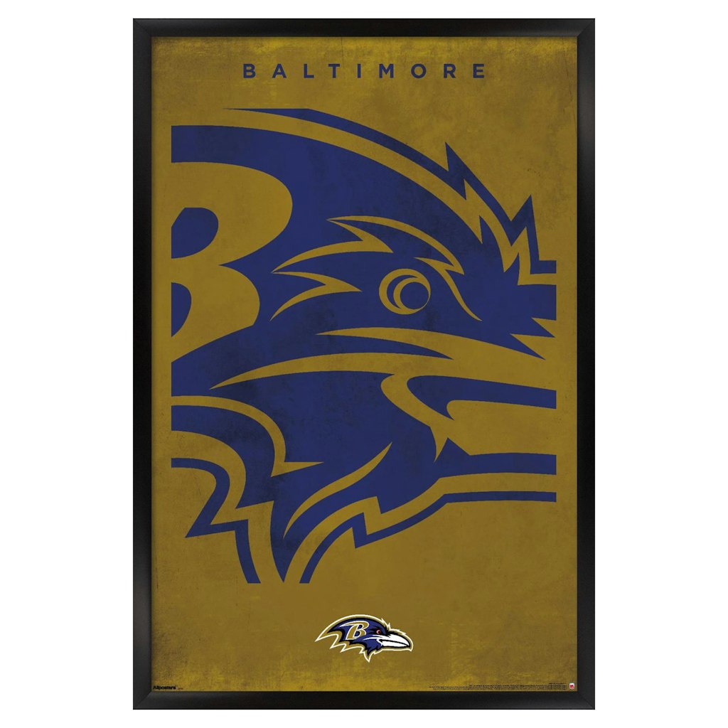 Baltimore Ravens 24" x 36" Framed Poster: $59.99 Baltimore Ravens 24" x 36" Framed Poster: $59.99