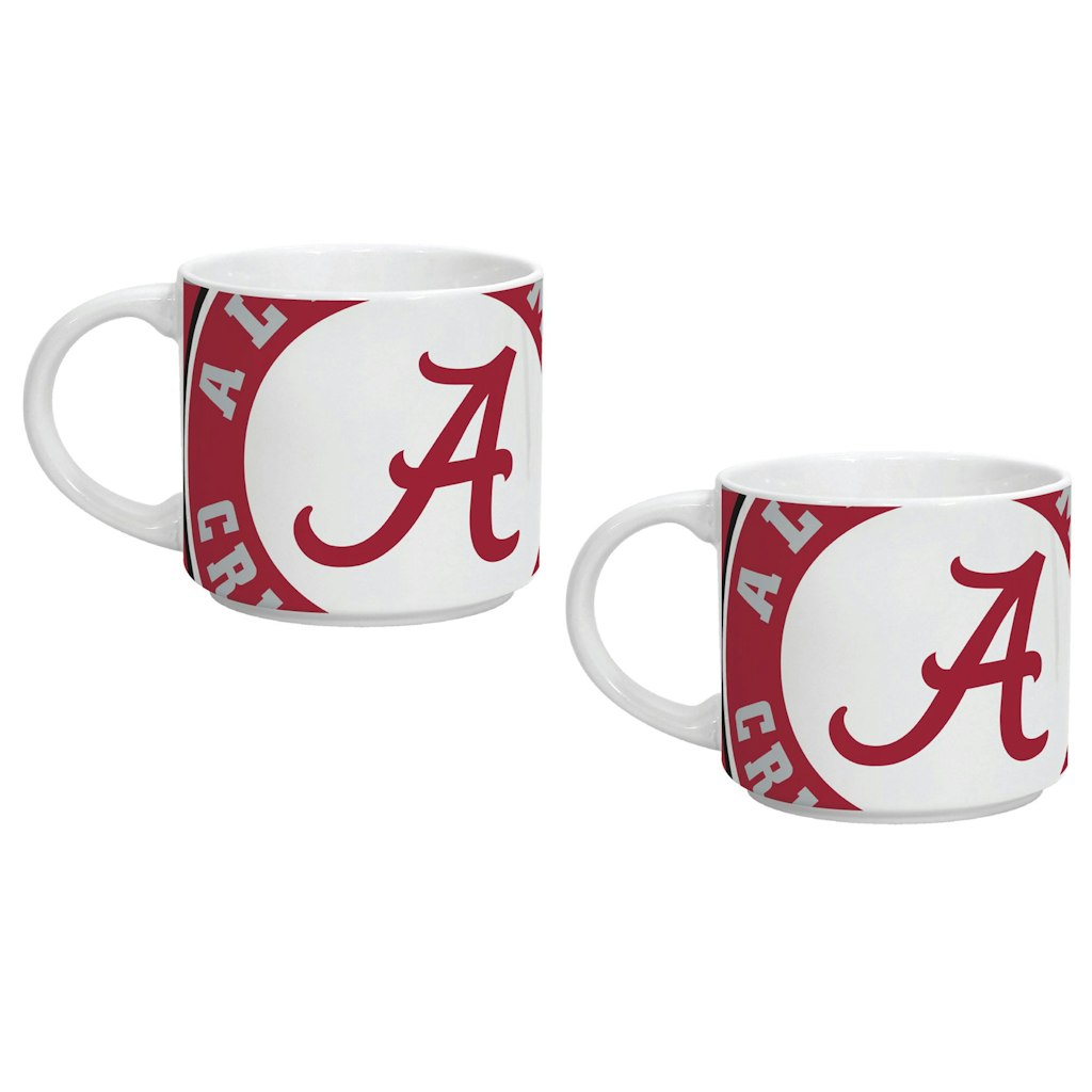 Indigo Falls Alabama Crimson Tide 14oz. Stackable Mug 2-Pack: $39.99 Indigo Falls Alabama Crimson Tide 14oz. Stackable Mug 2-Pack: $39.99