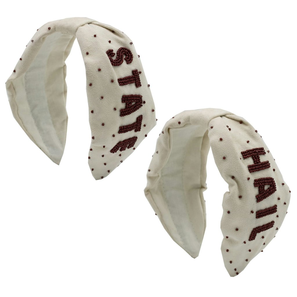 Mississippi State Bulldogs Beaded Headband: $54.99 Mississippi State Bulldogs Beaded Headband: $54.99