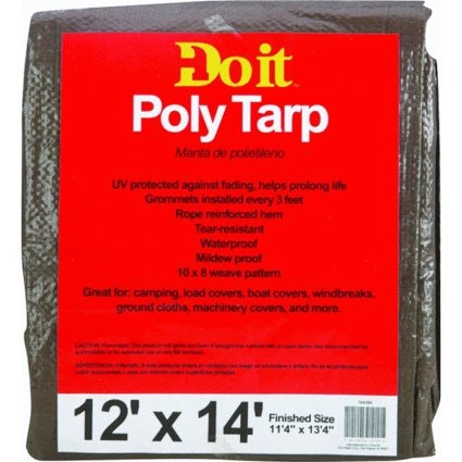 Do it Best 12' x 14' Medium-Duty Poly Tarp: $22.58