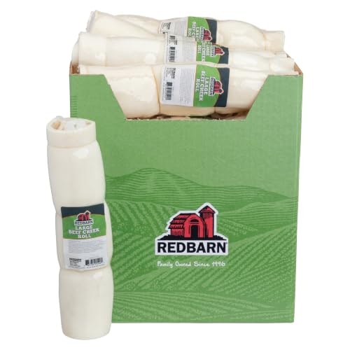 Redbarn All-Natural Large Beef Cheek Rolls 12-Pack: $64.68