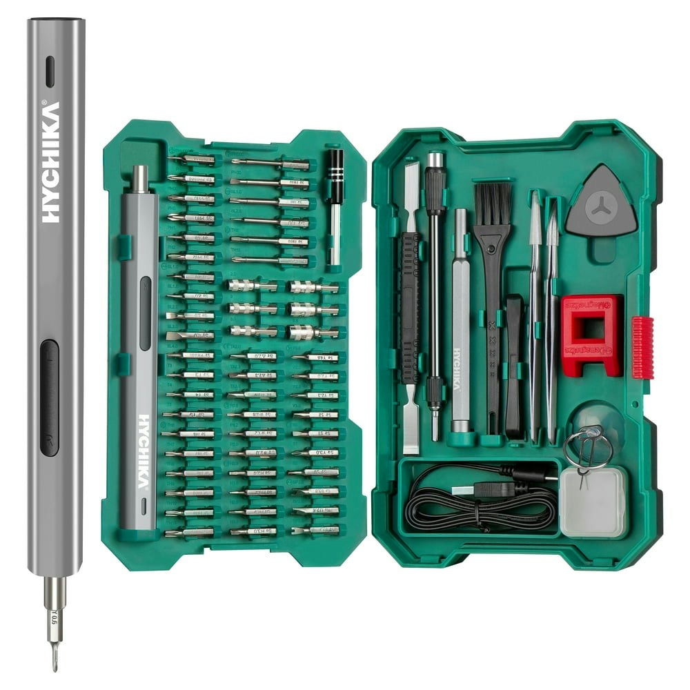 Hychika 67-in-1 3.7V Precision Electric Screwdriver Set: $29.99 Hychika 67-in-1 3.7V Precision Electric Screwdriver Set: $29.99