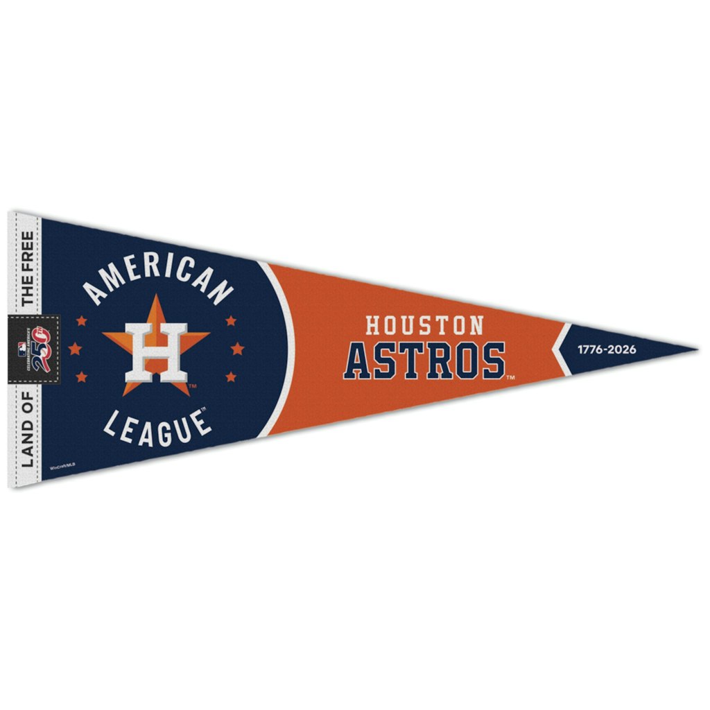 WinCraft Houston Astros 12" x 30" Pennant: $14.99 WinCraft Houston Astros 12" x 30" Pennant: $14.99
