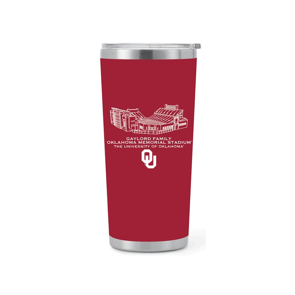 Oklahoma Sooners 22-ounce Stadium Tumbler: $39.99