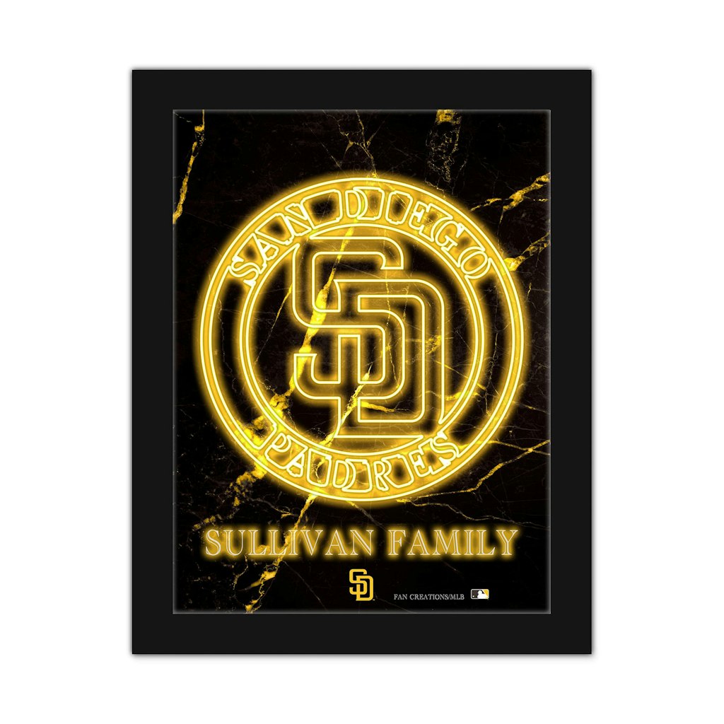 San Diego Padres 12" x 16" Framed Art Print: $49.99 San Diego Padres 12" x 16" Framed Art Print: $49.99