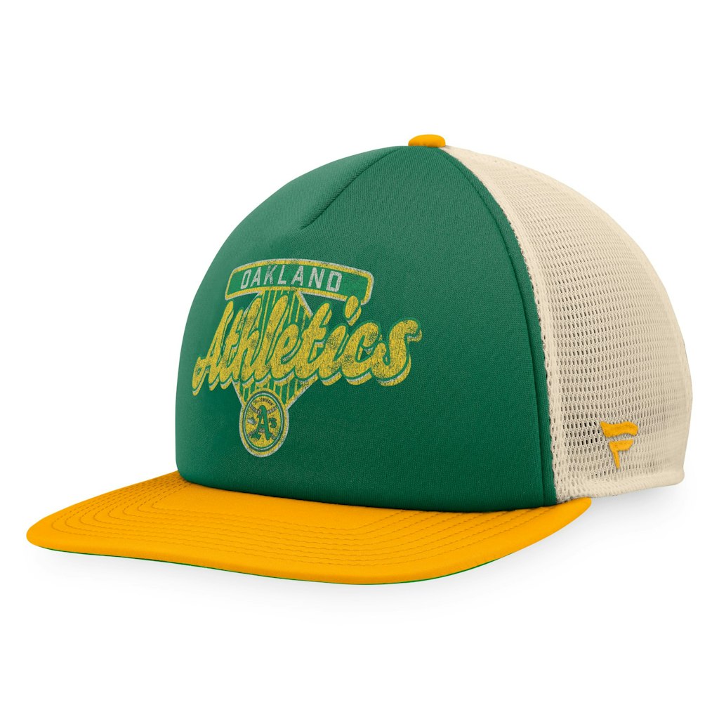 Fanatics Oakland Athletics Cooperstown Collection Foam Trucker Snapback Hat: $29.99