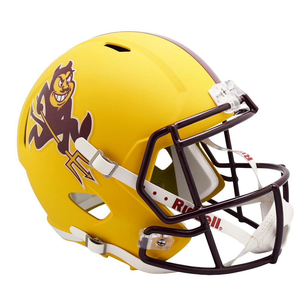 Riddell Arizona State Sun Devils Sparky Speed Replica Helmet: $199.99 Riddell Arizona State Sun Devils Sparky Speed Replica Helmet: $199.99