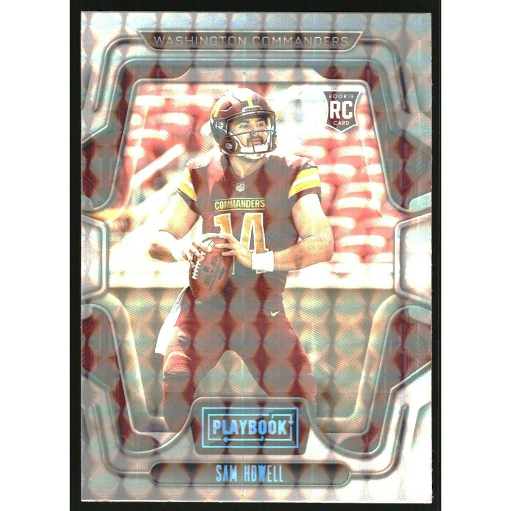2022 Panini Playbook Mosaic #105 Sam Howell Trading Card: $18 2022 Panini Playbook Mosaic #105 Sam Howell Trading Card: $18