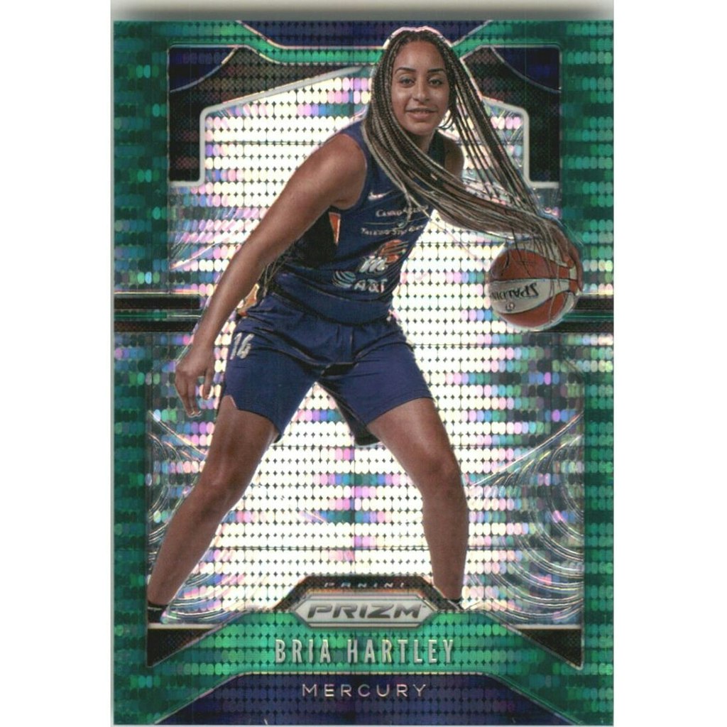 2020 Panini Prizm WNBA Bria Hartley Prizm Green Pulsar Card: $30 2020 Panini Prizm WNBA Bria Hartley Prizm Green Pulsar Card: $30