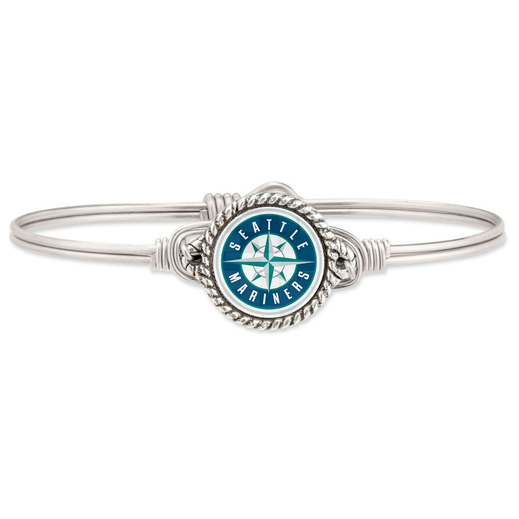 Luca + Danni Silver Seattle Mariners Bangle Bracelet: $54.99 Luca + Danni Silver Seattle Mariners Bangle Bracelet: $54.99