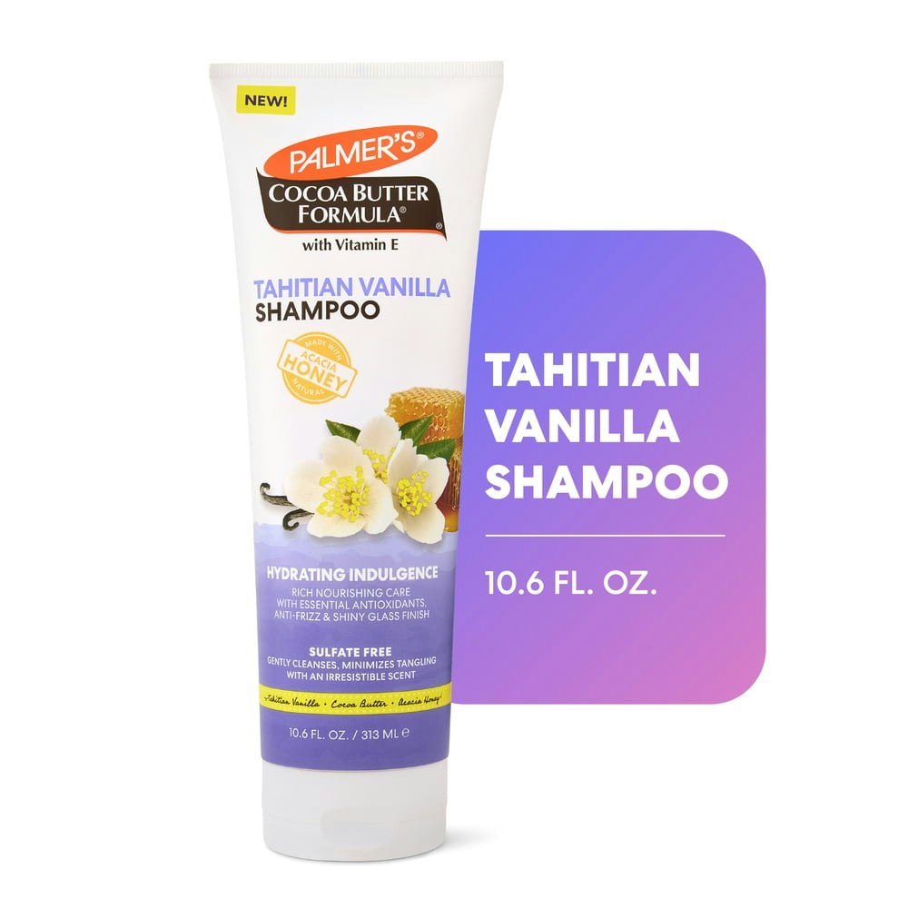 Palmer's Tahitian Vanilla Cocoa Butter Hydrating Shampoo 10.6-fl oz: $14.64 Palmer's Tahitian Vanilla Cocoa Butter Hydrating Shampoo 10.6-fl oz: $14.64