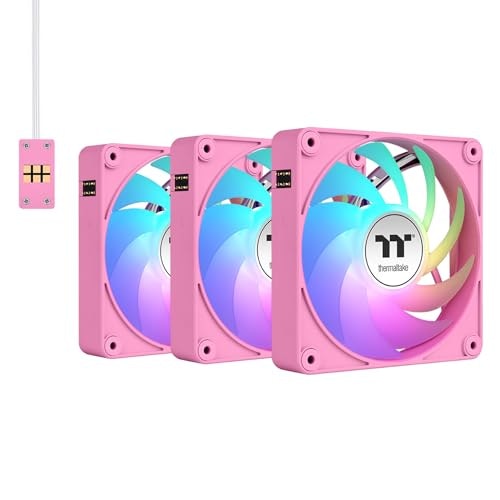 Thermaltake CT140 EX Reverse ARGB PC Cooling Fan 3-Pack: $53.29 Thermaltake CT140 EX Reverse ARGB PC Cooling Fan 3-Pack: $53.29