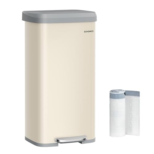 Songmics 18-Gallon Stainless Steel Step-on Trash Can: $79.99 Songmics 18-Gallon Stainless Steel Step-on Trash Can: $79.99