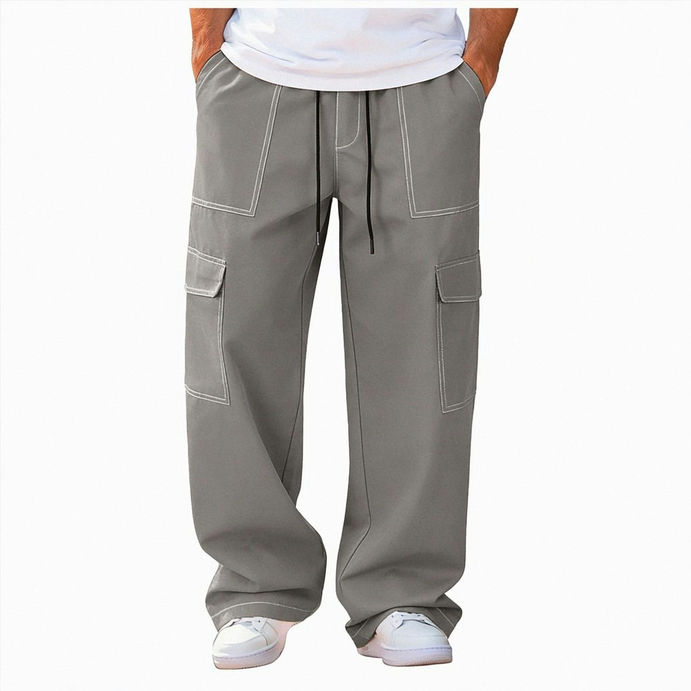 Men's Casual Cargo Jogger Pants: $14.97