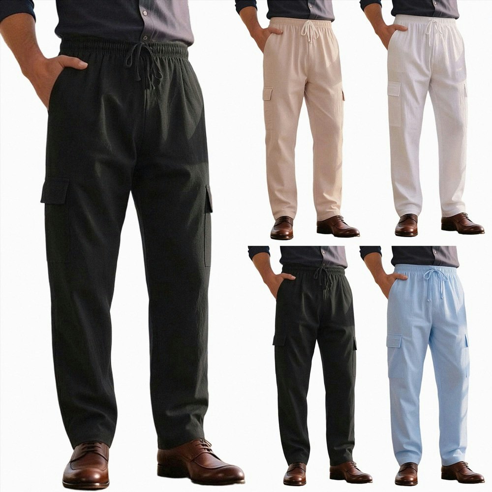 Men's Cargo Jogger Pants: $8.97