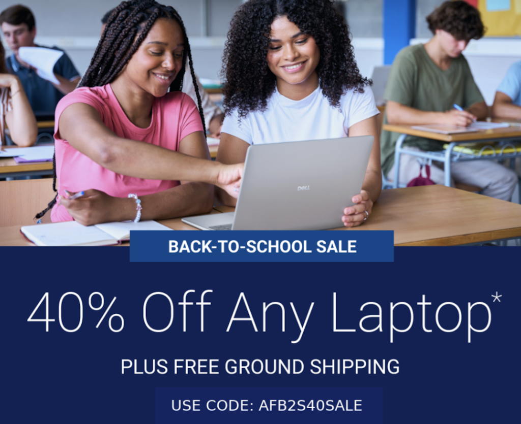 Dell Refurbished Store Back To School Sale: Up to 40% off any laptop Dell Refurbished Store Back To School Sale: Up to 40% off any laptop