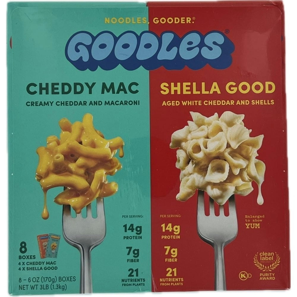 Goodles Mac & Cheese Variety 6oz 8-Pack: $24.49 Goodles Mac & Cheese Variety 6oz 8-Pack: $24.49