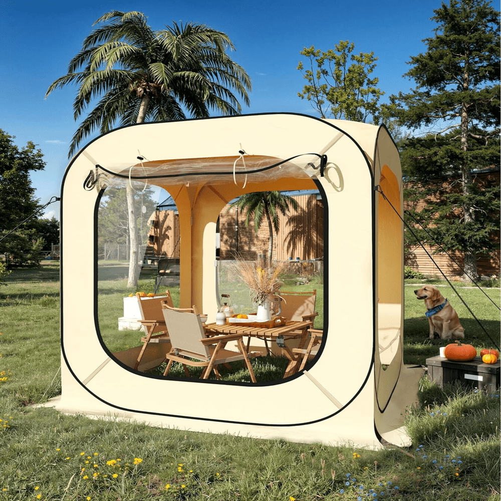 6x6-Foot Pop-Up Canopy Tent with Mesh: $98.40 6x6-Foot Pop-Up Canopy Tent with Mesh: $98.40