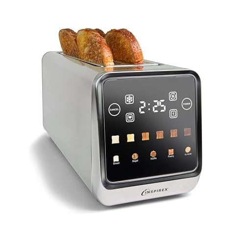 Inspirex 4-Slice Touch Screen Toaster: $39.99 Inspirex 4-Slice Touch Screen Toaster: $39.99