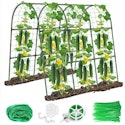 47" U-Shape Cucumber Trellis Metal Plant Support for $18 + free shipping w/ Prime