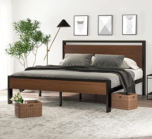 Sha Cerlin 14-inch King Metal Platform Bed Frame: $165.87 Sha Cerlin 14-inch King Metal Platform Bed Frame: $165.87