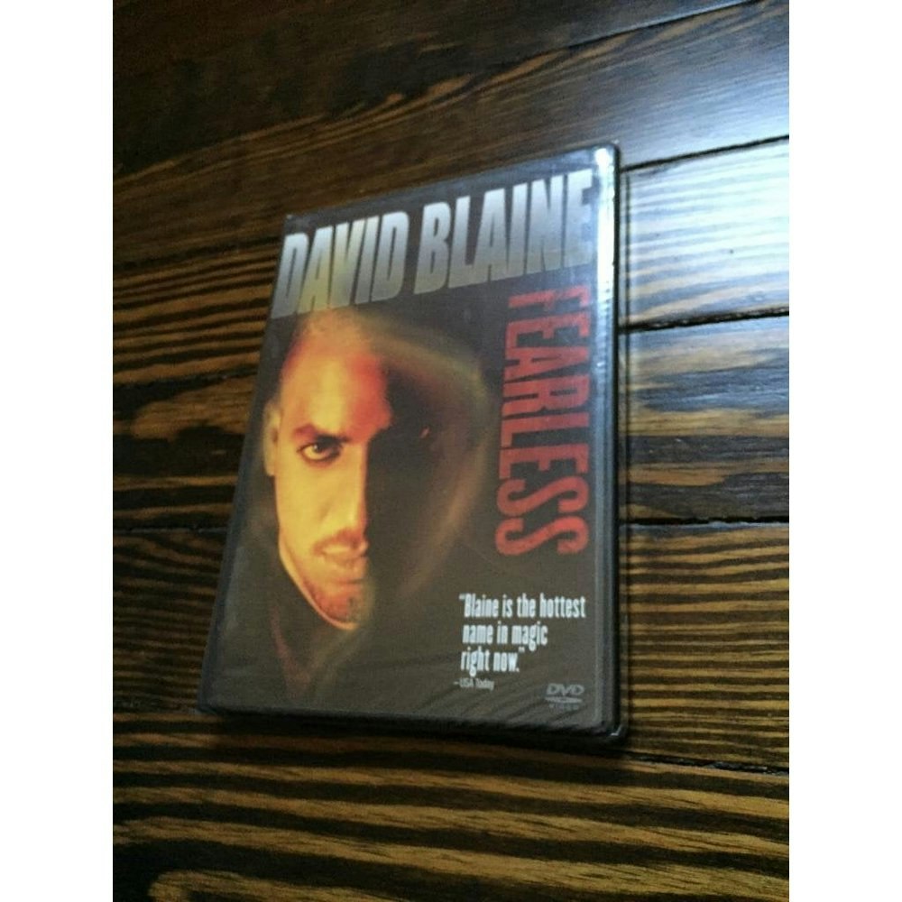 David Blaine Fearless DVD: $7.62