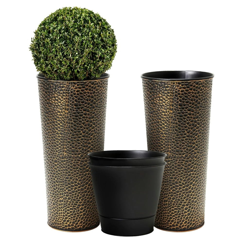 Worth 25-Inch Metal Planter 2-Pack: $94.99 Worth 25-Inch Metal Planter 2-Pack: $94.99