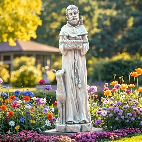 Ultym 36.2-inch St. Francis Garden Statue: $94.49 Ultym 36.2-inch St. Francis Garden Statue: $94.49