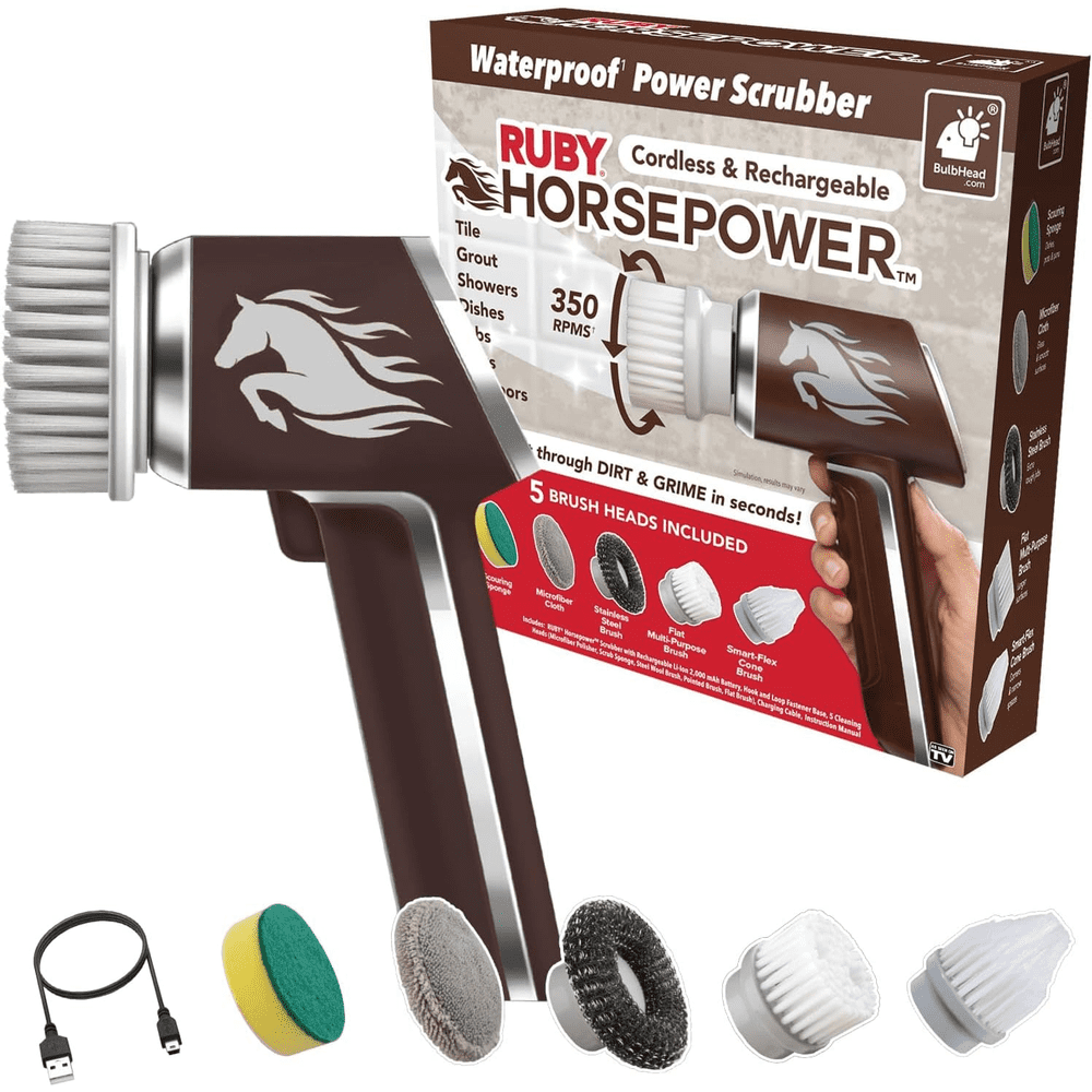 Horsepower Electric Power Scrubber: $14.36 Horsepower Electric Power Scrubber: $14.36