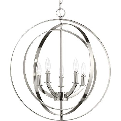 Progress Lighting Equinox 5-Light Sphere Pendant Light: $177.80 Progress Lighting Equinox 5-Light Sphere Pendant Light: $177.80