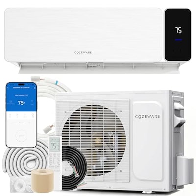 Cozeware 12,000 BTU Mini Split Air Conditioner and Heater for $432 + free shipping