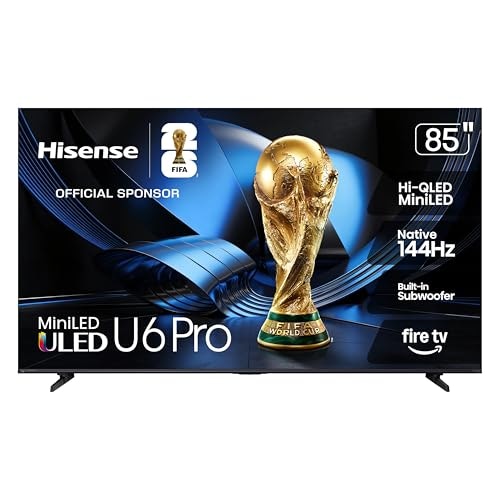 Hisense U6 Pro Series 85U6SF 85" 4K HDR Mini-LED UHD Smart TV: $1,099.99 Hisense U6 Pro Series 85U6SF 85" 4K HDR Mini-LED UHD Smart TV: $1,099.99
