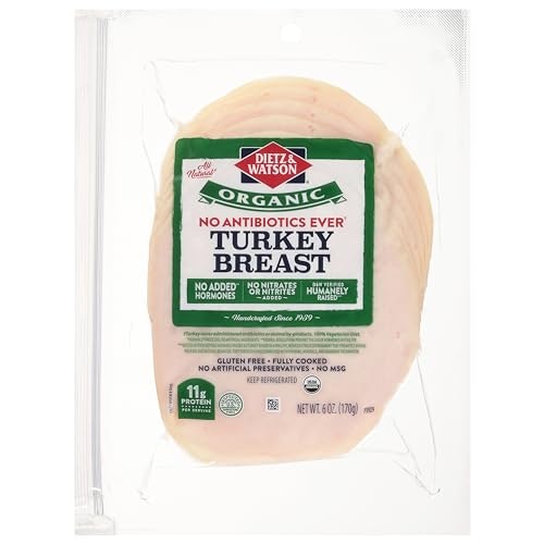 Dietz & Watson Organic Turkey Breast 6-oz.: $4.39 Dietz & Watson Organic Turkey Breast 6-oz.: $4.39