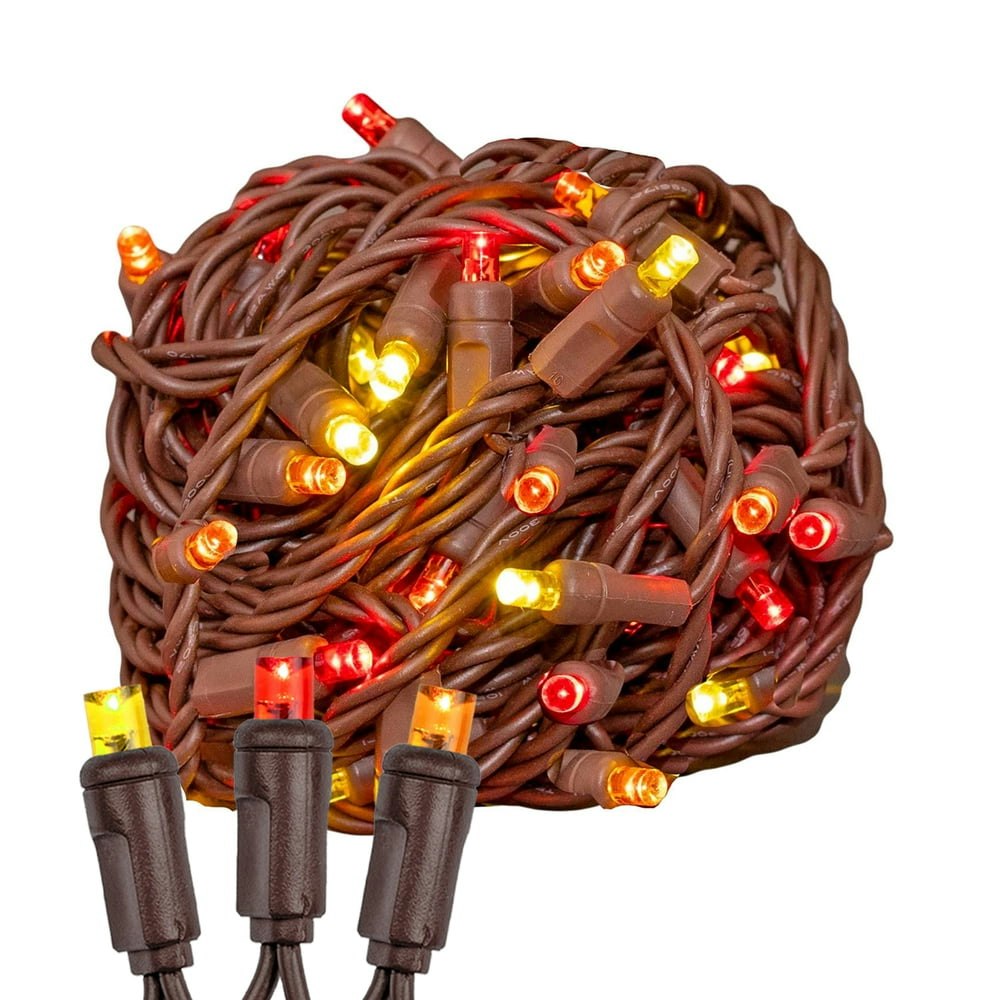 Novelty Lights 34-Foot 100-LED Christmas Mini Light Set: $32.98