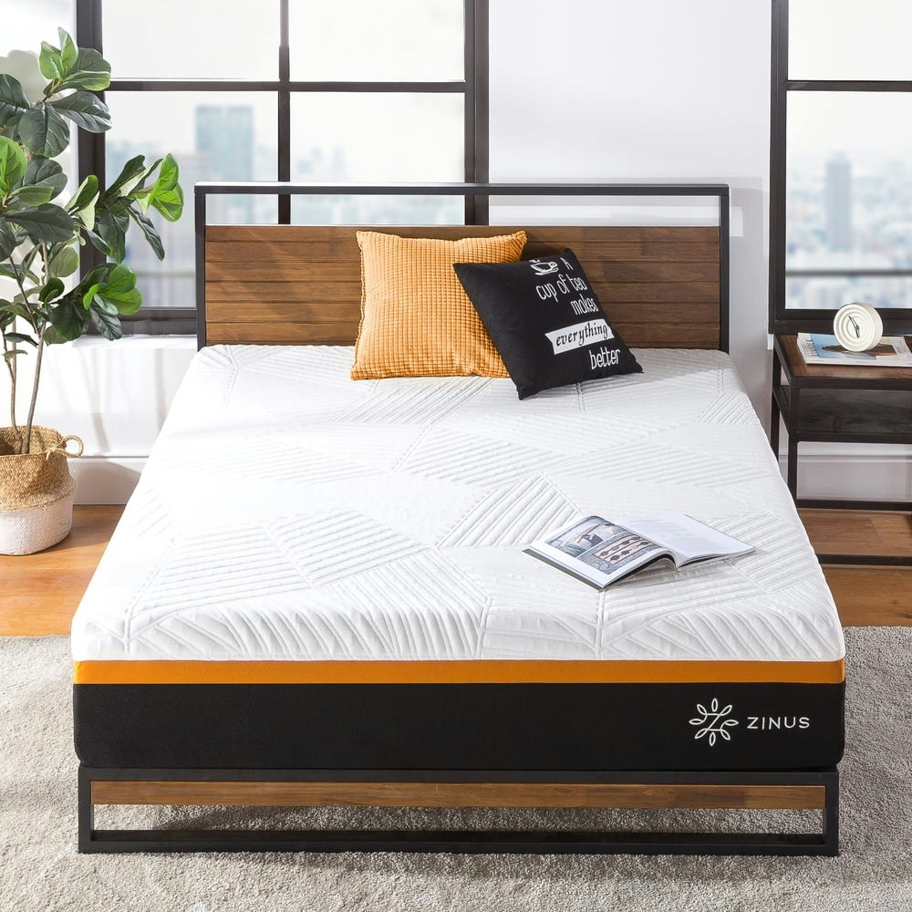 Zinus 12-inch Cooling Copper Adaptive Memory Foam Pocket Spring Hybrid Mattress: $214 Zinus 12-inch Cooling Copper Adaptive Memory Foam Pocket Spring Hybrid Mattress: $214