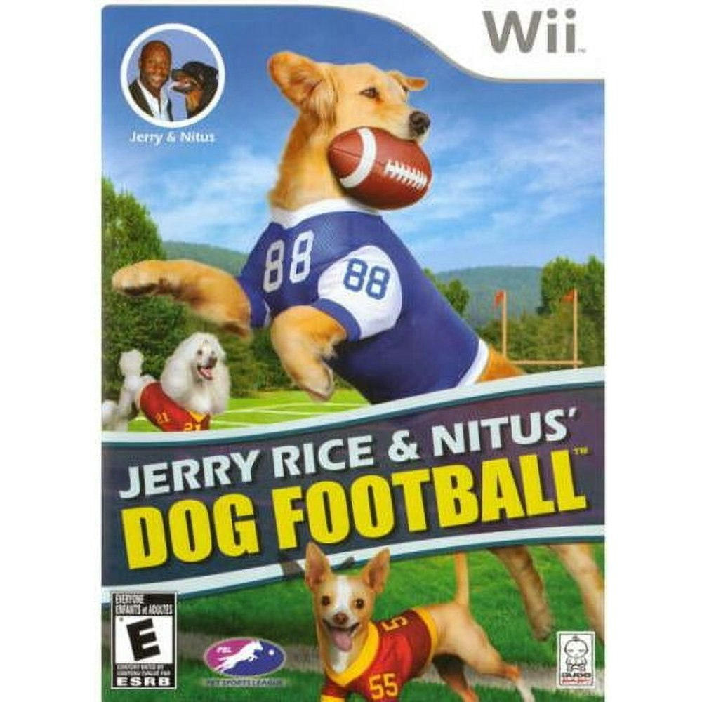 Jerry Rice & Nitus' Dog Football: $18.98 Jerry Rice & Nitus' Dog Football: $18.98