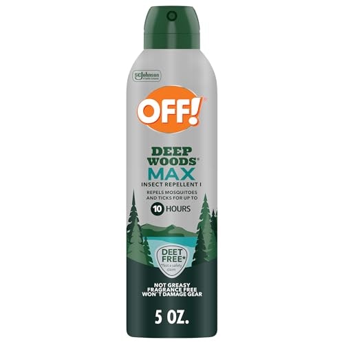 Off! Deep Woods Max 20% Picaridin Insect Repellent 5-oz. Aerosol: $7.49