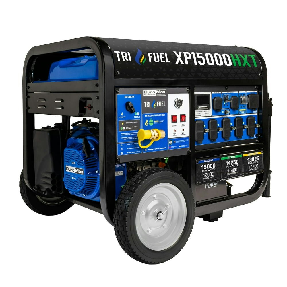 DuroMax XP15000HXT 15,000-Watt Tri-Fuel Portable Generator: $1,999 DuroMax XP15000HXT 15,000-Watt Tri-Fuel Portable Generator: $1,999