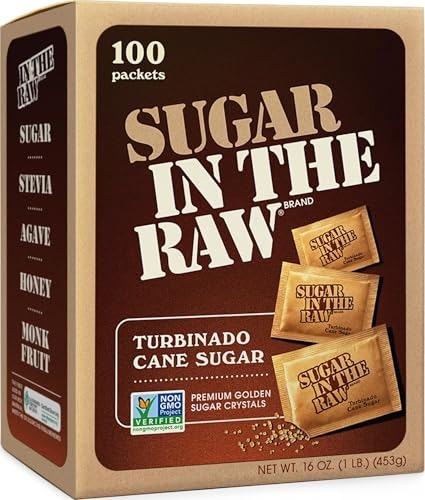 Sugar In The Raw Turbinado Cane Sugar 100-Pack: $3.39 Sugar In The Raw Turbinado Cane Sugar 100-Pack: $3.39