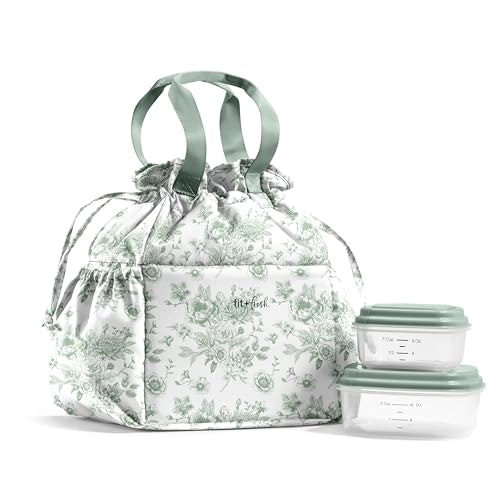 Fit & Fresh Cromwell Cinch Insulated Lunch Bag w/Containers: $26.39 Fit & Fresh Cromwell Cinch Insulated Lunch Bag w/Containers: $26.39