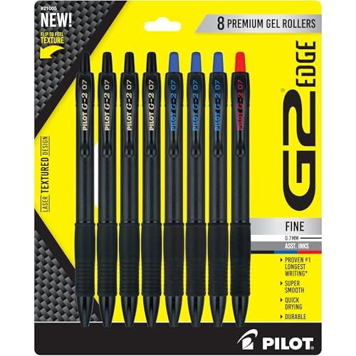 Pilot G2 Edge Fine Point Gel Pens 8-Pack: $9.75 Pilot G2 Edge Fine Point Gel Pens 8-Pack: $9.75