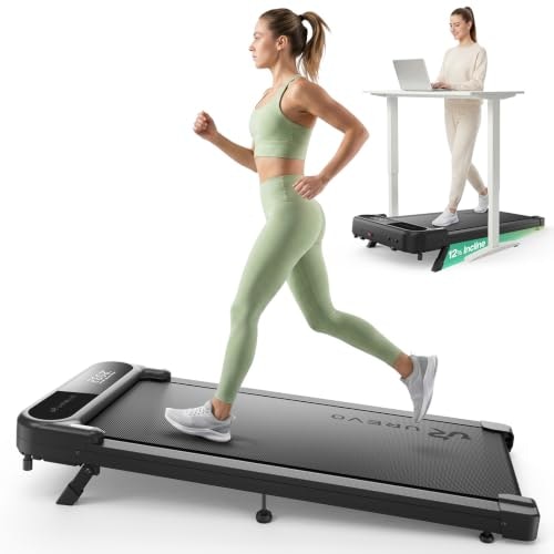 Urevo Smart Walking Pad with 12% Incline: $149.99 Urevo Smart Walking Pad with 12% Incline: $149.99
