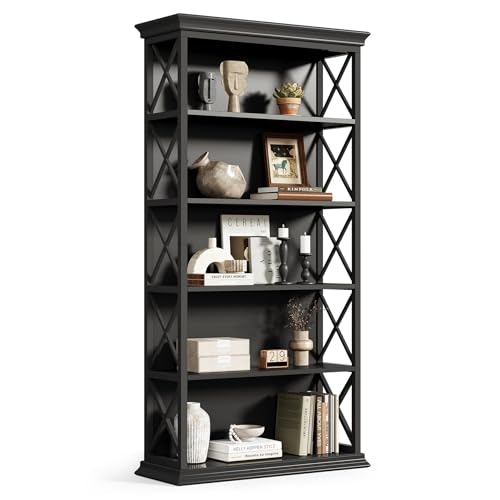 Little Tree 6-Tier 71-Inch Industrial Bookcase: $152.99