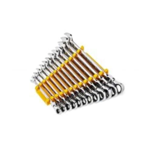 Gearwrench 90-Tooth 12-Point Flex Head Metric Ratcheting Combination Wrench Set 2-Piece: $198.66