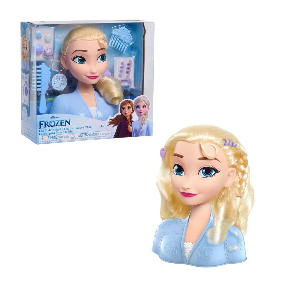 Disney Frozen 2 Elsa Styling Head 17-Piece Set: $14.97 Disney Frozen 2 Elsa Styling Head 17-Piece Set: $14.97