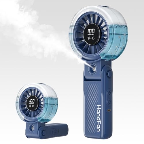 HandFan 4,000mAh Handheld Turbo Misting Fan: $9.99 HandFan 4,000mAh Handheld Turbo Misting Fan: $9.99